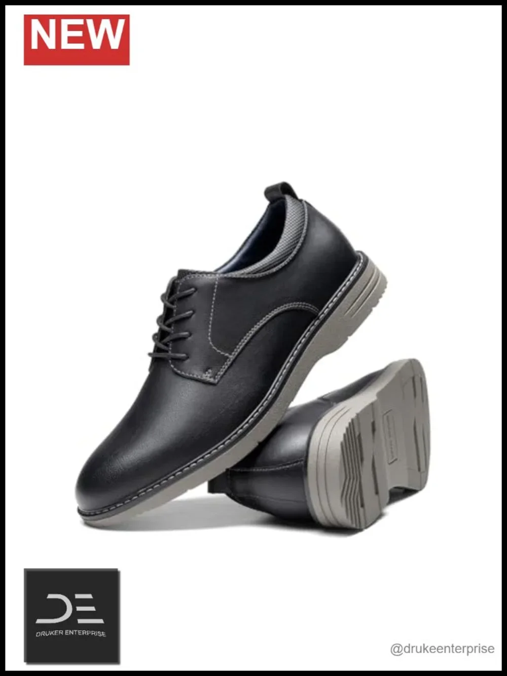 Men's Casual Dress Shoes Retro Business Oxfords Comfort Shoes